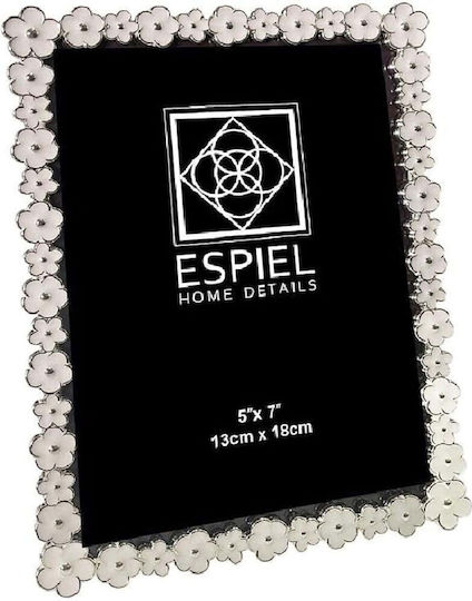 Espiel Espiel Metallischer Bilderrahmen mit Grauem Rahmen