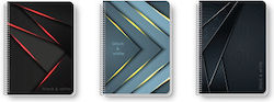 Spiral Notebook Ruled A4 60 Sheets Black Spiral Notebook Ruled A4 60 Sheets Black