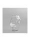 101 Copenhagen Decorative Vase Transparent 33.5x33.5x50cm