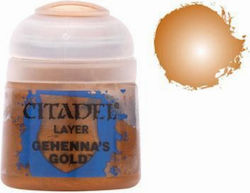 Citadel Layer Χρώμα Μοντελισμού Gehenna's Gold ...