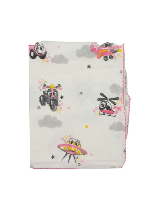 Kamtex Baby Scutec Roz 80x90εκ.