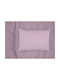 Dimcol Pillowcase with Envelope Cover Light Purple 50x70cm.