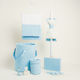 Beauty Home Baptism Set Monochrome Premium Blue Blue Set 6 Pieces