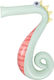 Flamingueo Kids Inflatable Ride On for Sea Croc...