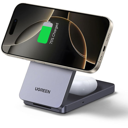 Ugreen Wireless Charger Qi2 20W Blacks (W528)