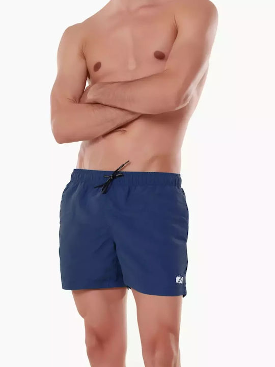 Apple Boxer Ανδρικό Μαγιό Σορτς Navy Μπλε