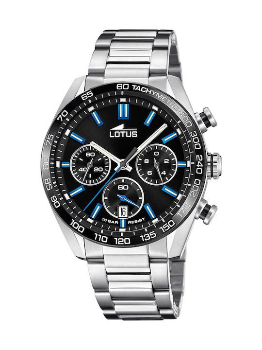 Lotus Watches Ρολόι Μπαταρίας με Μεταλλικό Μπρασελέ Lotus Watches Ρολόι Μπαταρίας με Μεταλλικό Μπρασελέ