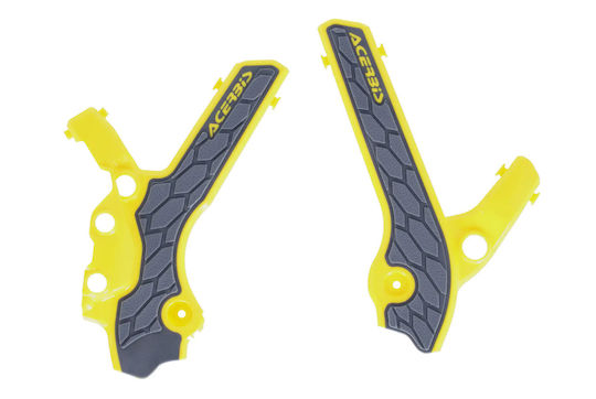 Acerbis X-Grip Suzuki Dr-Z400 00-23 Frame Protection Yellow Motorcycle Protective Gear