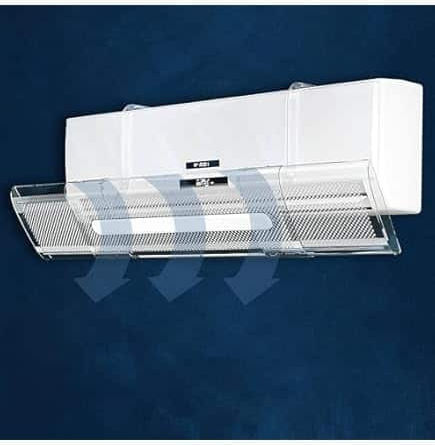 Adjustable Air Conditioner Flow Deflector – Transparent Panel 53–94 X 17cm Aerbes Ab107