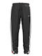 Pantaloni de trening Lucios cu Elastic Black/white