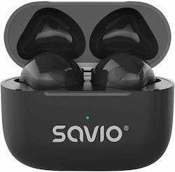 Savio TWS-02 PRO In-ear Μαύρα