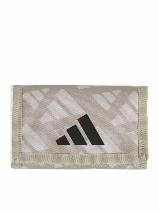 adidas Linear G Детски портфейл Монети с велкро Бежов