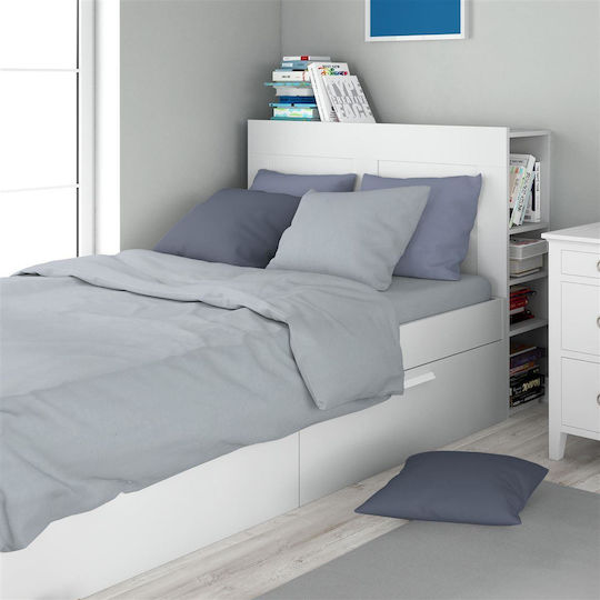 Dimcol Set Single 3buc 160x240cm Solid 505 Light Blue-grey