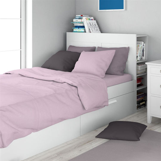 Dimcol Set Single 3buc 160x240cm Solid 506 Light Purple