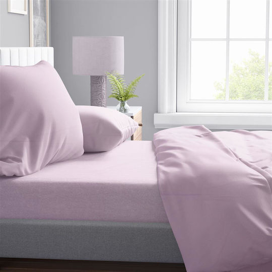 Dimcol Set Super dublu 4buc 220x240cm Solid 506 Light Purple
