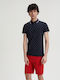 Diverse Polo Short Sleeve Blouse Paras Navy