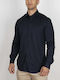 Xacus Shirt Dark Blue 100% Merinos Extra Fine New Zealand Regular Fit 752319-41470.003