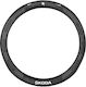 Universal Lenkradabdeckung Gummi Carbon Optik Skoda W17902-9 Schwarz