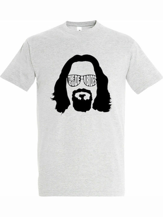 Tshirt Unisex " Dudes Abides Big Lebowski" Ash