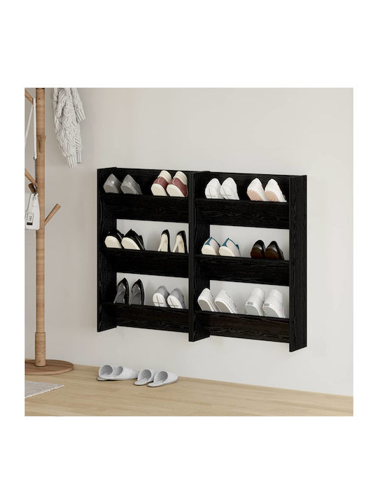 Holz Schuhschrank 60x18x60cm