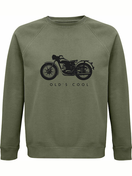 Unisex Bio-Baumwolle Sweatshirt "Old Is Cool" K...
