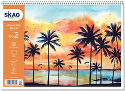 Блок Акварел Skag Епохи №2 А4 15 Листа Sunset Beach 256919