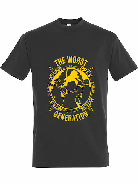 T-shirt Unisex " Worst Generation One Piece Ani...