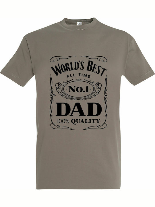 T-shirt Unisex " World's Best Dad 100% Quality ...