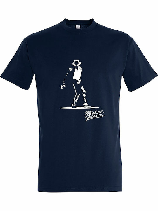 T-shirt Unisex " Michael Jackson " French Navy