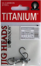 Robinson Jig Head Titanium 10-0gr Robinson Jig Head Titanium 10-0gr