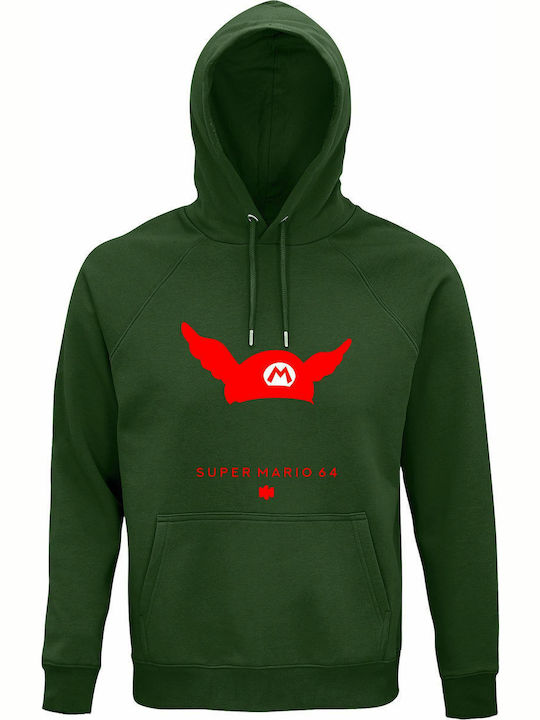 Hanorac Unisex Bumbac Organic Super Mario 64 Vi...