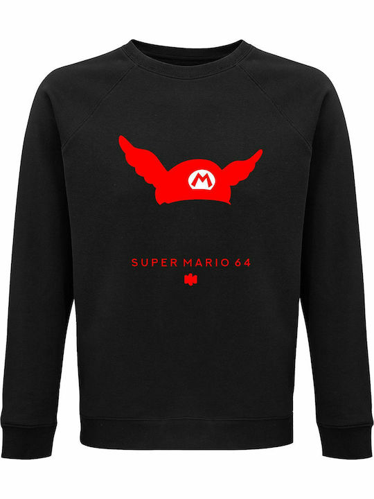 Sweatshirt Unisex Organic " Super Mario 64 Vint...