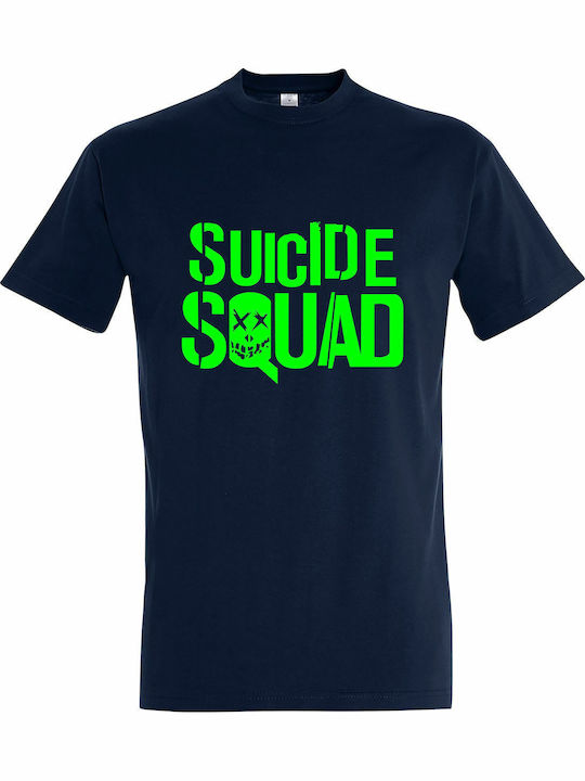 Tricou Unisex Suicide Squad Culoare Full Face A...