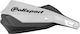 Protective Motorcycle Handguards Polisport Trail Blazer Honda XL750 Transalp 2023-24 Black White