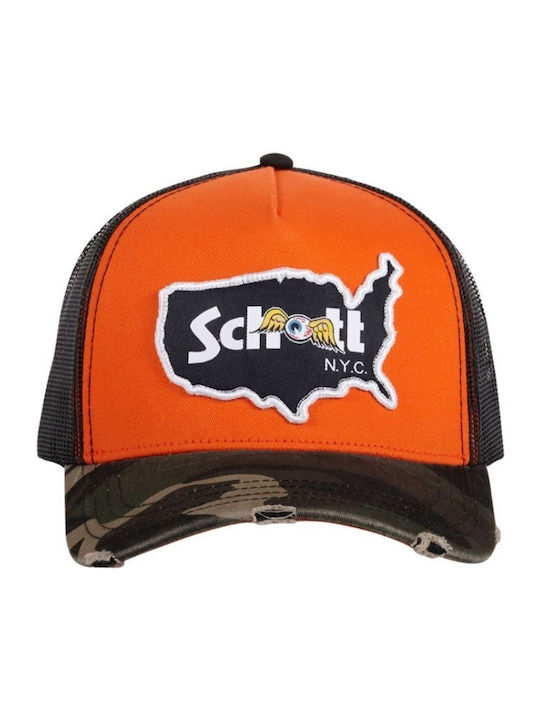 Von Dutch Jockey Hats Schvd 1 Ct Camo O Orange-schvd 1 Ct Camo O-orange