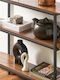 Console Table Wood & Metal L110xW25xH86cm