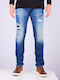 Unipol Jeans Φθορες Tapered Fit 10-65.lt Blue