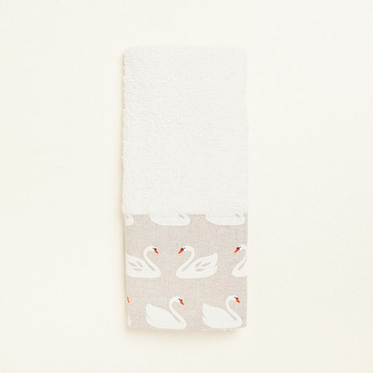 Beauty Home Πετσέτα Χεριών 30x50εκ. Λευκή