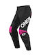 Pantaloni Motocross Pentru Femei O’neal Element Shocker Negru Roz V.25