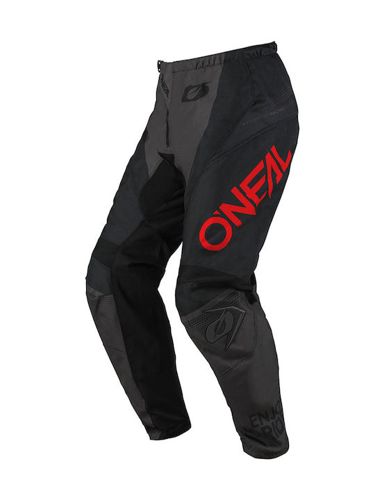 Мотоциклетен Панталон Motocross O'neal Element Racewear Черен Сив Червен V.25