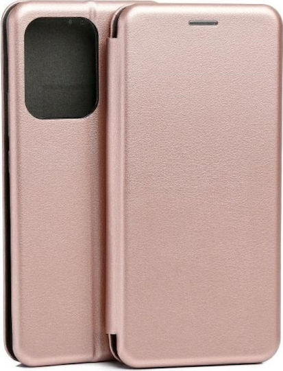 Beline Magnetic Book Σιλικόνης Ροζ Χρυσό (Realme 7 Pro)