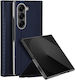 Dux Ducis Bril Series Book Albastru (Galaxy Z F...