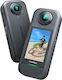 Akaso 360 Action Camera 5K 360° Capture Creator Combo with Touch Screen 2.29" and Wi-Fi Black
