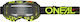 Motocross-Schutzbrille O'neal B-10 Attack Schwa...