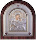 Heilige Maria Amonylnt Modernes Normales Kranz Glas