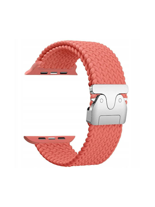 Beline Λουράκι Υφασμάτινο Ροζ (Apple Watch 38/40/41/42mm)