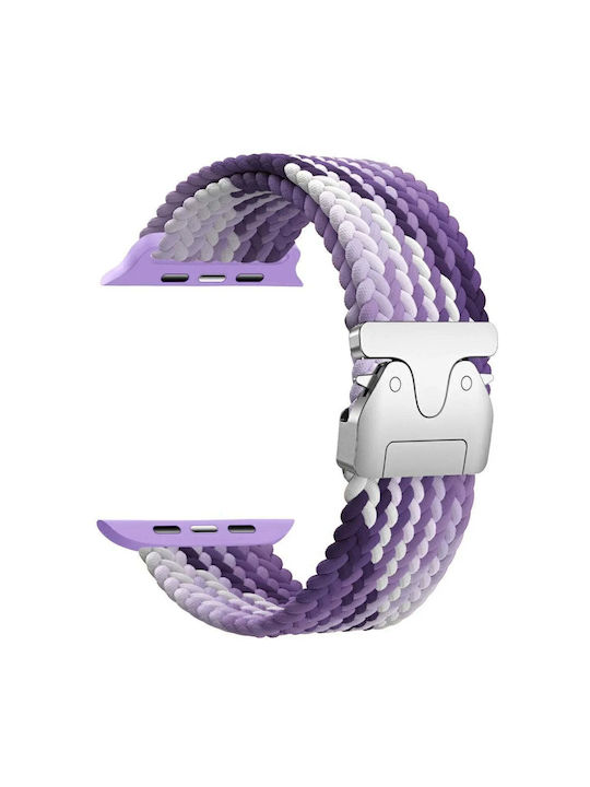 Beline Armband Stoff Lila (Apple Watch 42/44/45/49mm, Apple)