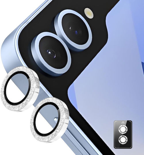 Enkay Camera Protection Tempered Glass Silver for the Samsung Galaxy Z Flip7 5G