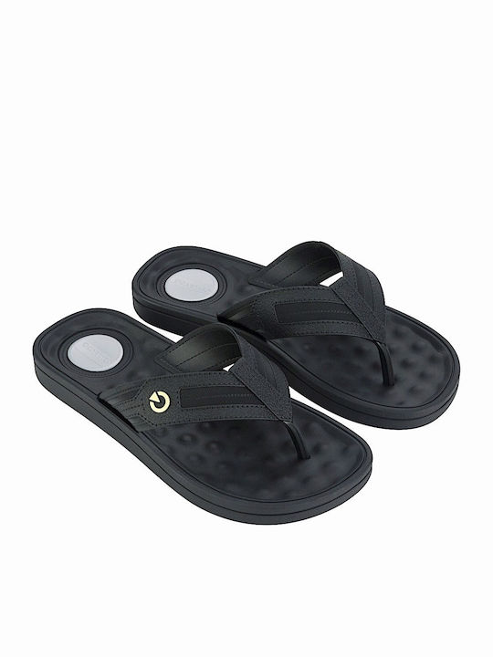 Cartago Ανδρικά Flip Flops Ανατομικά Μαύρα