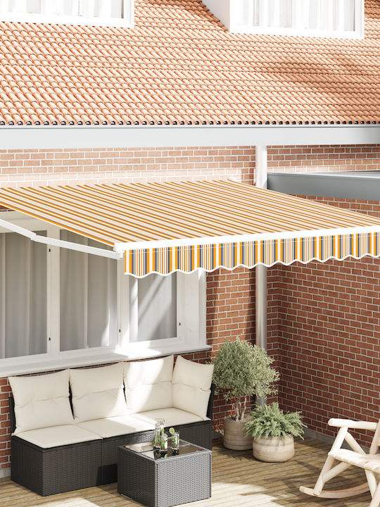 vidaXL Τέντα Βεράντας Πολύχρωμη 3x2.5m